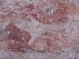 Drei geschlossene Mittelfinger-Handschablone